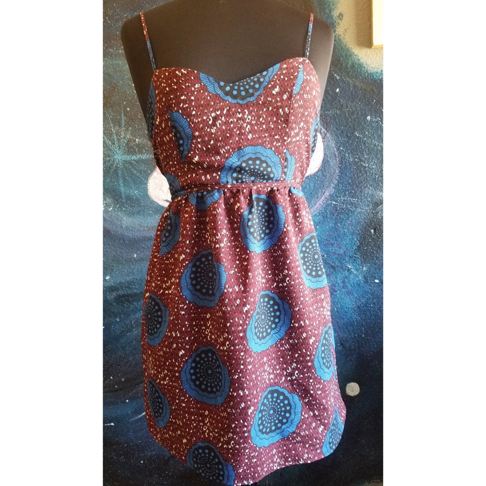 Forever 21 Burgundy mini dress sz xs
